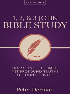 cover image of 1, 2, & 3 John Bible Study